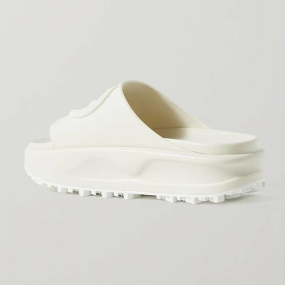 GUCCI Miami GG logo rubber platform slides sandals - Picture 4 of 9